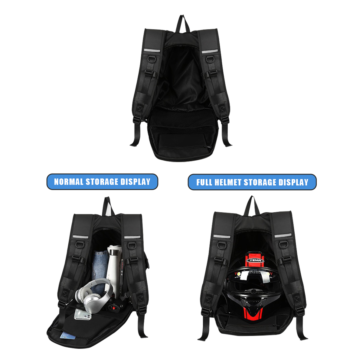 Motorcycle Backpack Large Mult - Motorcycle Gear Backpack ulasan dan harga