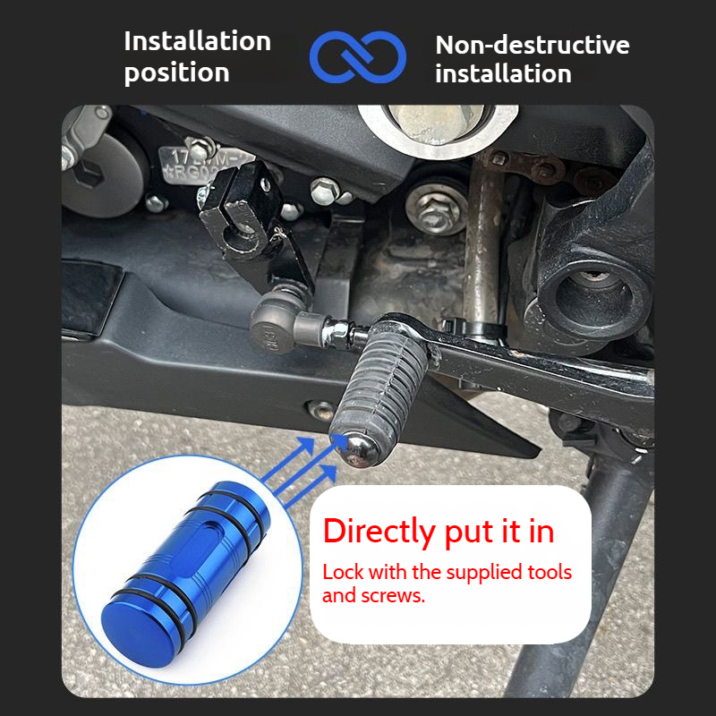 fit For YAMAHA MT03 MT10 MT-03 - Motorcycle Gear Lever Extender ulasan dan harga
