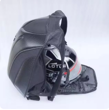 New Carbon Fiber Waterproof Ba - Motorcycle Gear Backpack ulasan dan harga